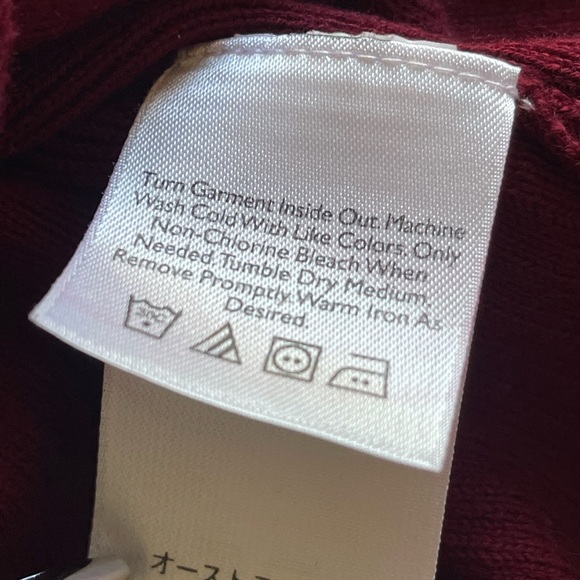 Burgundy Eddie Bauer Shirt - Picture 3 of 8